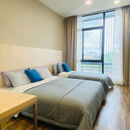2Bd @ Uss & Car Apartment Kuching Luaran gambar